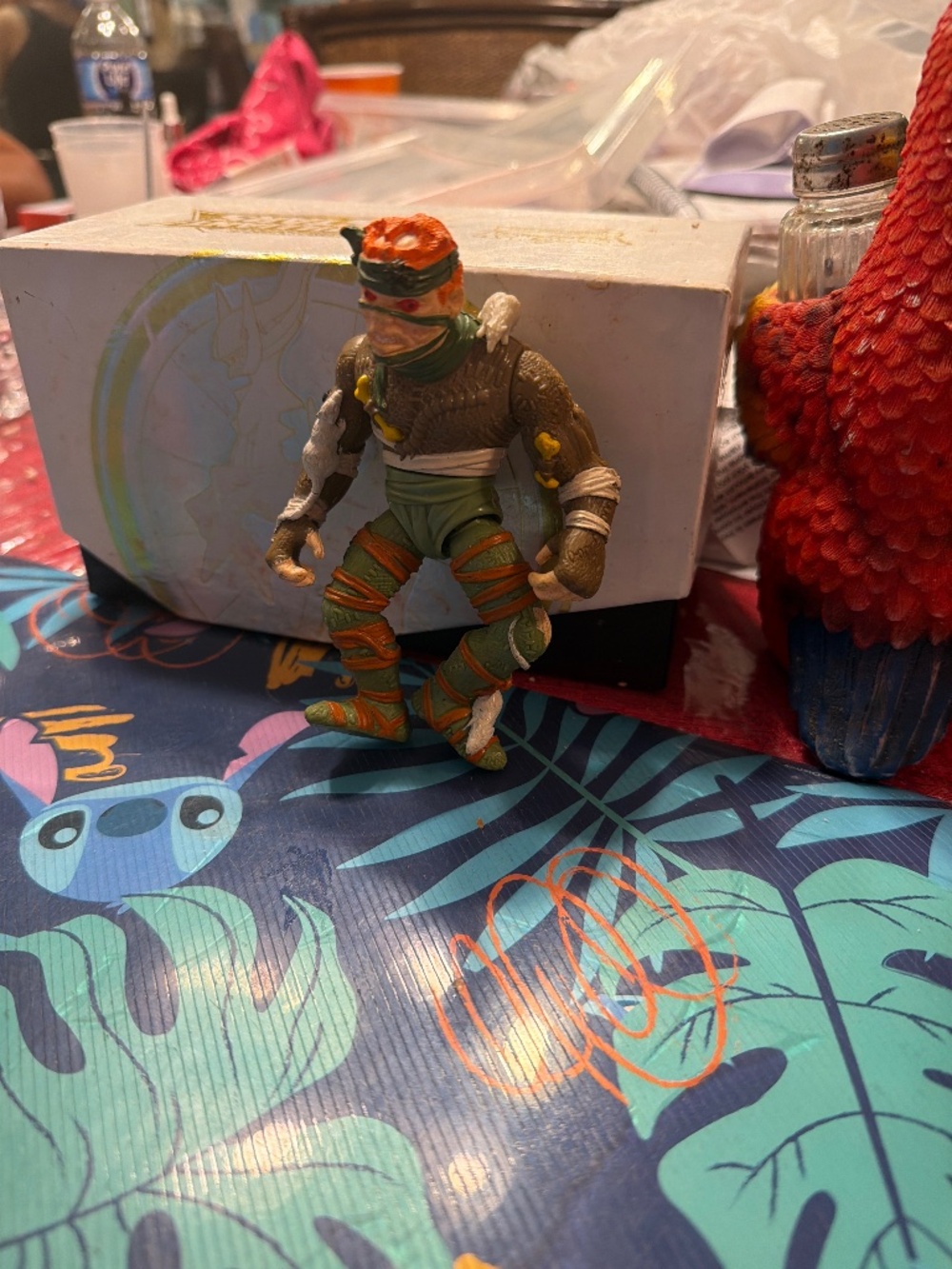 Action Figure Vintage 1989 Rat King Teenage Mutant Ninja Turtles TMNT Action Fig
